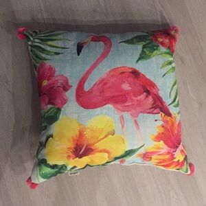 Pier 1 Import Flamingo Pillow